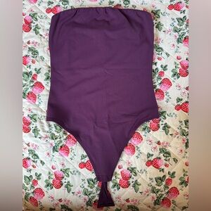 Aritzia Babaton Purple Bodysuit